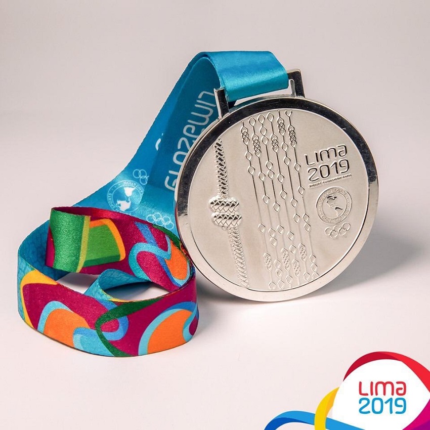 Detalles de las medallas que se entregarán en los Juegos Panamericanos